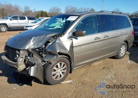2008 Honda Odyssey Ex-L from USA, damaged, VIN 5FNRL38658B407169
